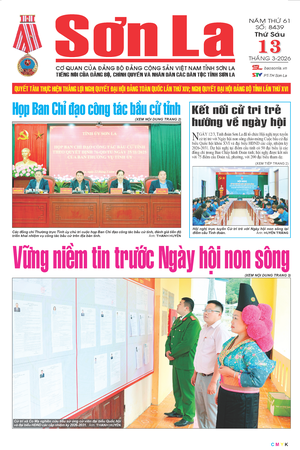 Báo Sơn La, thứ 6, ngày 13/3/2026
