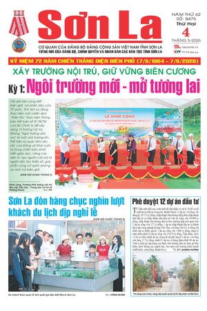 Báo Sơn La, thứ 2, ngày 4/5/2026