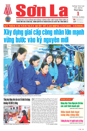 Báo Sơn La, thứ 6, ngày 1/5/2026