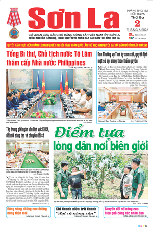 Báo Sơn La, thứ 3 ngày 2/6/2026
