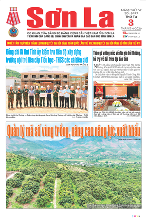 Báo Sơn La, thứ 4 ngày 3/6/2026