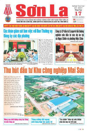 Báo Sơn La, thứ 4, ngày 17/6/2026