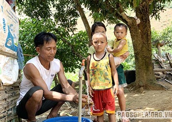 Bua Xá có nước sạch