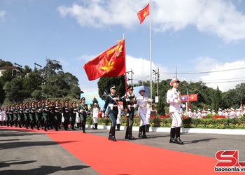 “80 năm lực lượng vũ trang Sơn La: Trung thành, tự lực, đoàn kết, anh dũng, chiến thắng”