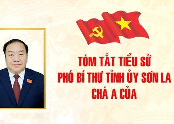 Tóm tắt tiểu sử Phó Bí thư Tỉnh ủy Chá A Của