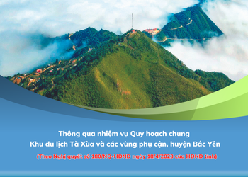 (Inforgraphic) Thông qua nhiệm vụ Quy hoạch chung Khu du lịch Tà Xùa và các vùng phụ cận, huyện Bắc Yên