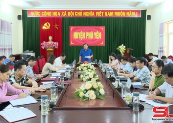 Đoàn giám sát HĐND tỉnh làm việc tại huyện Phù Yên