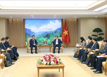 Thủ tướng Phạm Minh Chính tiếp Bộ trưởng Ngoại giao Uzbekistan Bakhtiyor Saidov