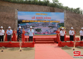 Khởi công xây dựng công trình Trường mầm non xã Chiềng Đen