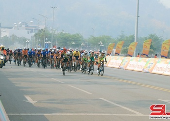 Ấn tượng cung đường đua tại thành phố Sơn La