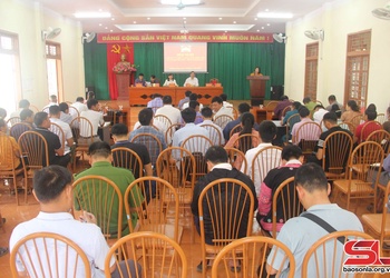 Tổ đại biểu HĐND tỉnh tiếp xúc cử tri huyện Yên Châu 