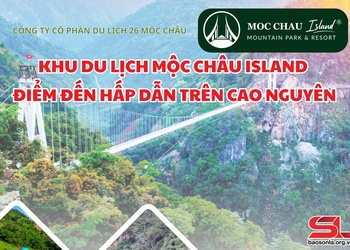 Khu du lịch Mộc Châu Island - Điểm đến hấp dẫn trên cao nguyên