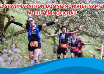 Giải chạy Marathon đường mòn Việt Nam 2025 tại huyện Mộc Châu 