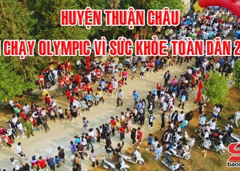 Huyện Thuận Châu: Giải chạy Olympic vì sức khỏe toàn dân 2025