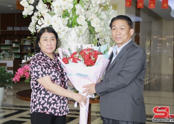 Đoàn đại biểu tỉnh Luông Pha Bang sang giao ban công tác biên giới mở rộng năm 2025 tại tỉnh Sơn La