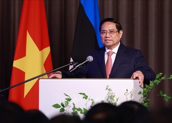 Thủ tướng Phạm Minh Chính: Việt Nam và Estonia nên là cầu nối thúc đẩy hợp tác với cả khu vực