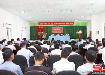 Tổ đại biểu HĐND tỉnh tiếp xúc cử tri tại huyện Mai Sơn
