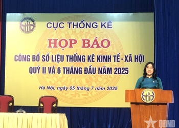 GDP 6 tháng đầu năm 2025 tăng 7,52%