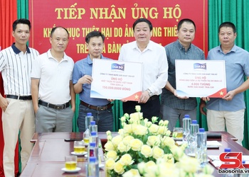Tiếp nhận ủng hộ khắc phục thiệt hại do ảnh hưởng của thiên tai