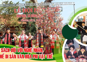 Chính sách đối với nghệ nhân, chủ thể di sản văn hóa phi vật thể