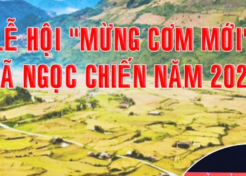 Lễ hội "Mừng cơm mới" xã Ngọc Chiến năm 2025