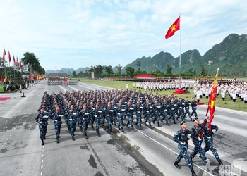 Tối nay (21-8) diễn ra tổng hợp luyện diễu binh, diễu hành lần thứ nhất tại Quảng trường Ba Đình