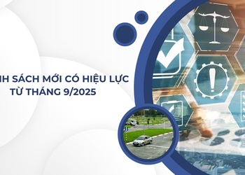 Một số chính sách mới có hiệu lực từ tháng 9/2025