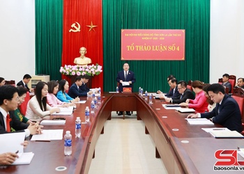 Đóng góp nhiều ý kiến, giải pháp đưa Nghị quyết Đại hội đại biểu Đảng bộ tỉnh Sơn La lần thứ XVI vào cuộc sống