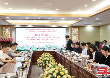 Thẩm tra các nội dung trình Kỳ họp chuyên đề lần thứ 36