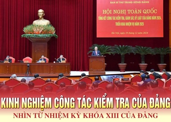KINH NGHIỆM CÔNG TÁC KIỂM TRA CỦA ĐẢNG - NHÌN TỪ NHIỆM KỲ KHÓA XIII CỦA ĐẢNG