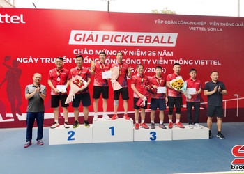Giải Pickleball kỷ niệm 25 năm Ngày truyền thống Tổng Công ty Viễn thông Viettel
