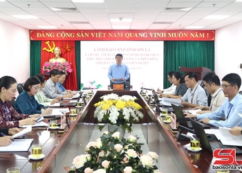 Đồng chí Phó Chủ tịch UBND tỉnh làm việc với Sở Tư pháp