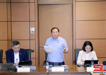 Đoàn đại biểu Quốc hội tỉnh Sơn La thảo luận, tham gia ý kiến đối với một số dự án luật
	
