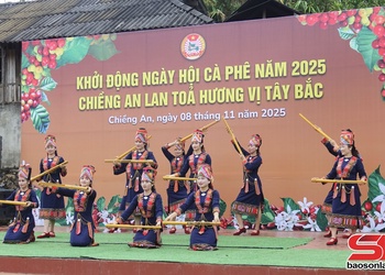 Vui ngày hội cà phê phường Chiềng An năm 2025