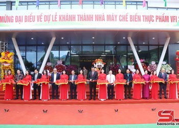 Khánh thành Nhà máy chế biến thực phẩm VFI Sơn La