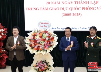 Lễ kỷ niệm 20 năm thành lập Trung tâm Giáo dục quốc phòng và An ninh