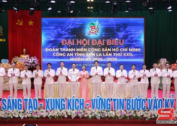 Đại hội đại biểu Đoàn TNCS Hồ Chí Minh Công an tỉnh Sơn La lần thứ XXII, nhiệm kỳ 2025-2030