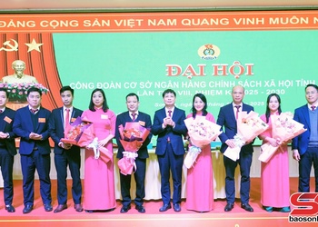 Đại hội Công đoàn cơ sở Ngân hàng CSXH tỉnh Sơn La lần thứ VIII