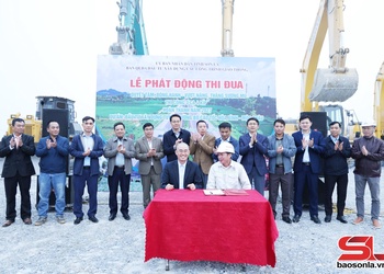 Phát động thi đua hoàn thành Dự án Đầu tư xây dựng tuyến đường bộ cao tốc Hòa Bình - Mộc Châu trước 31/12/2027