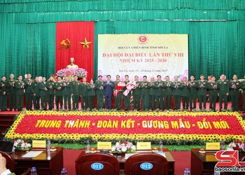 Ra mắt Ban Chấp hành Hội Cựu chiến binh tỉnh Sơn La khóa VIII, nhiệm kỳ 2025