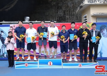 Giao lưu Pickleball chào mừng Kỷ niệm 60 năm Ngày truyền thống ngành Nội chính Đảng