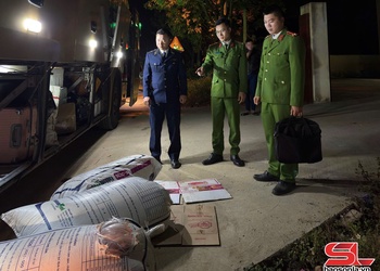 Tiêu hủy 500 kg sản phẩm động vật không rõ nguồn gốc, xuất xứ