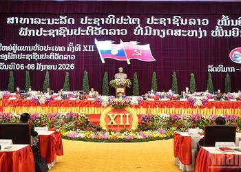 Mốc son trên chặng đường phát triển vẻ vang của cách mạng Lào