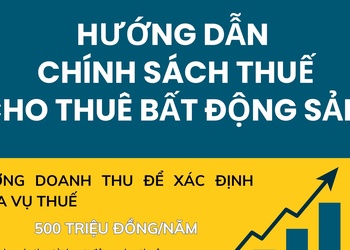 Hướng dẫn chính sách thuế cho thuê bất động sản