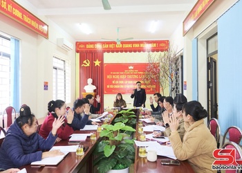 Hiệp thương lần thứ ba lựa chọn những người đủ tiêu chuẩn ứng cử đại biểu HĐND phường Chiềng An