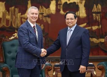 Thủ tướng Phạm Minh Chính tiếp Đại sứ Bỉ tại Việt Nam