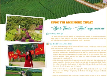 Cuộc thi ảnh nghệ thuật "Bình Thuận - Khát vọng vươn xa"