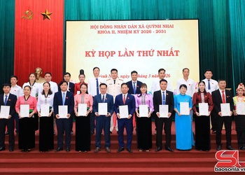 Kỳ họp lần thứ nhất HĐND xã Quỳnh Nhai nhiệm kỳ 2026–2031