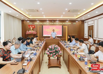 Hội nghị giao ban với các cơ quan tham mưu, giúp việc Tỉnh ủy và các đơn vị sự nghiệp của Đảng