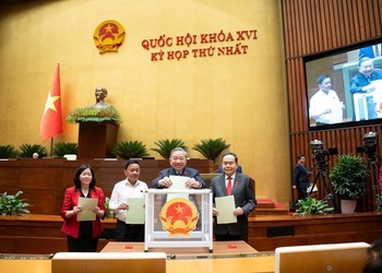 Hôm nay (7-4), Quốc hội tiến hành bầu Chủ tịch nước, Thủ tướng Chính phủ